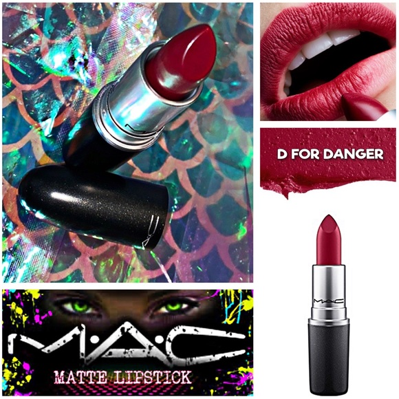 Mac matte lipstick d for danger review Mac matte lipstick d for danger review